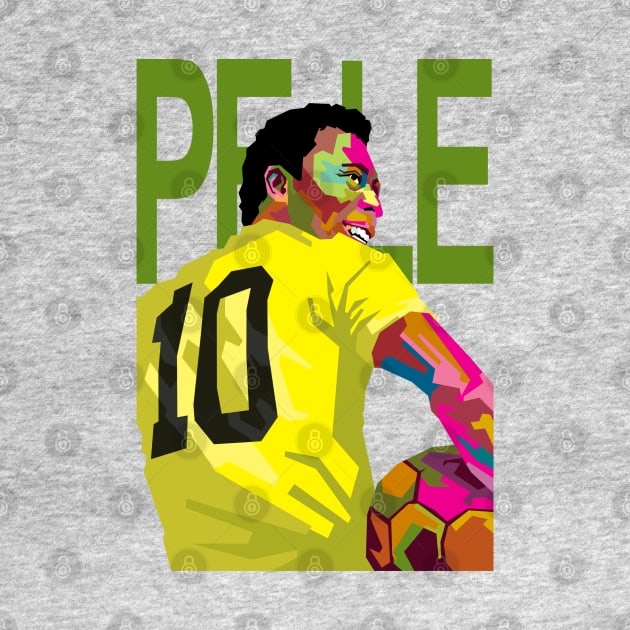 legend football player - pele by rifaisetyo